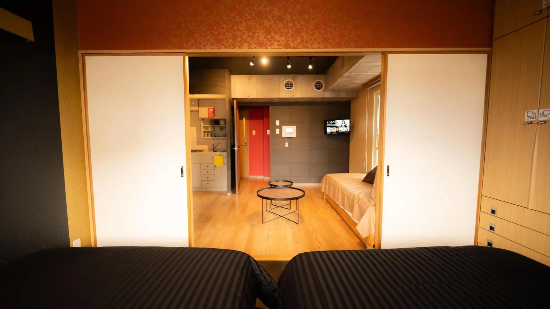 Biosvilla522-Sapporo Susukino Night- 1Room W-Beds2&S-Beds2 6Persons